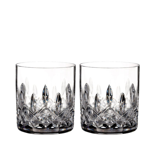 Waterford Crystal Lismore Connoisseur Straight Sided Tumbler Pair  The Waterford Lismore Connoisseur Whiskey Series respects and reveres whiskeys of all varieties with a flight of hand crafted crystal tasting glasses, each one individually shaped and designed for a specific whiskey to be enjoyed straight, neat, or on the rocks.