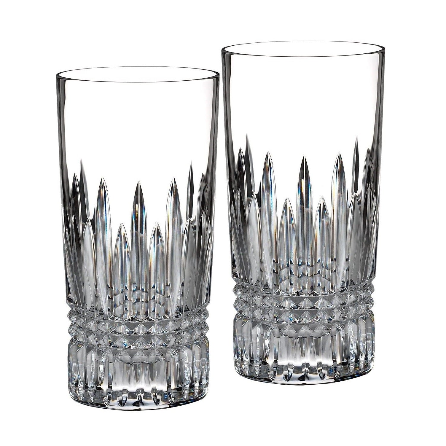 Waterford Crystal Lismore Diamond Hiball Pair