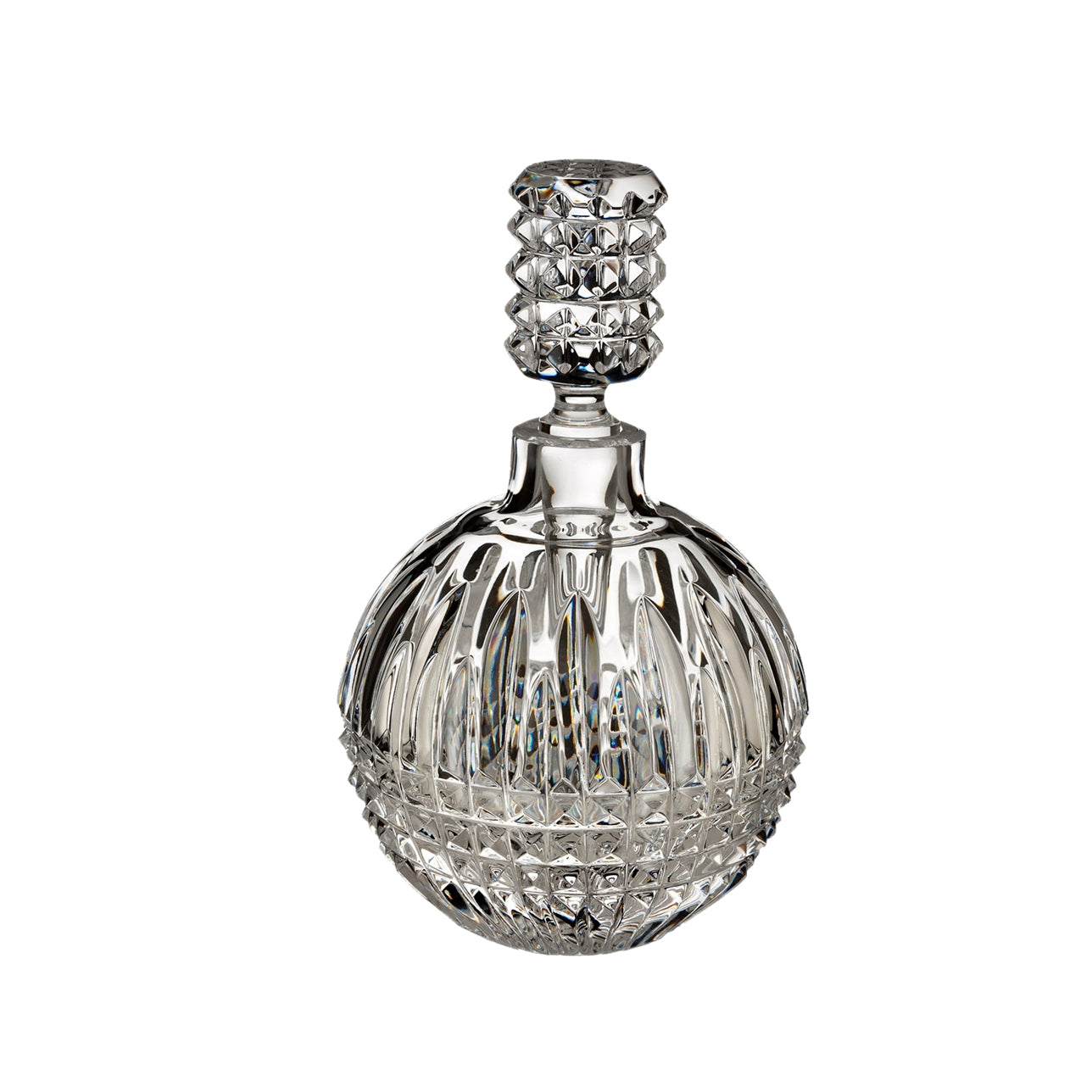 Waterford Crystal Lismore Diamond Perfume Bottle Tall  By Waterford Crystal, Unique, feminine gifts for the nightstand or dressing table. These beautiful crystal bedside essentials feature the distinctive Lismore Diamond cutting pattern perfect for birthdays, showers or thoughtful remembrance.