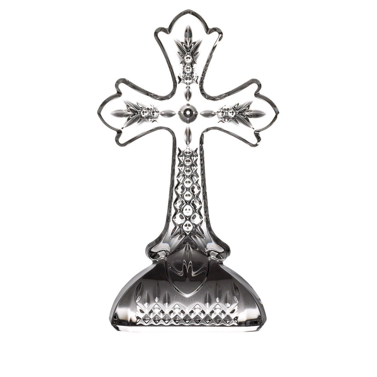 Waterford Crystal Lismore Standing Cross  Inspired by Celtic traditions, this Lismore Standing Cross represents centuries of authentic Irish heritage.