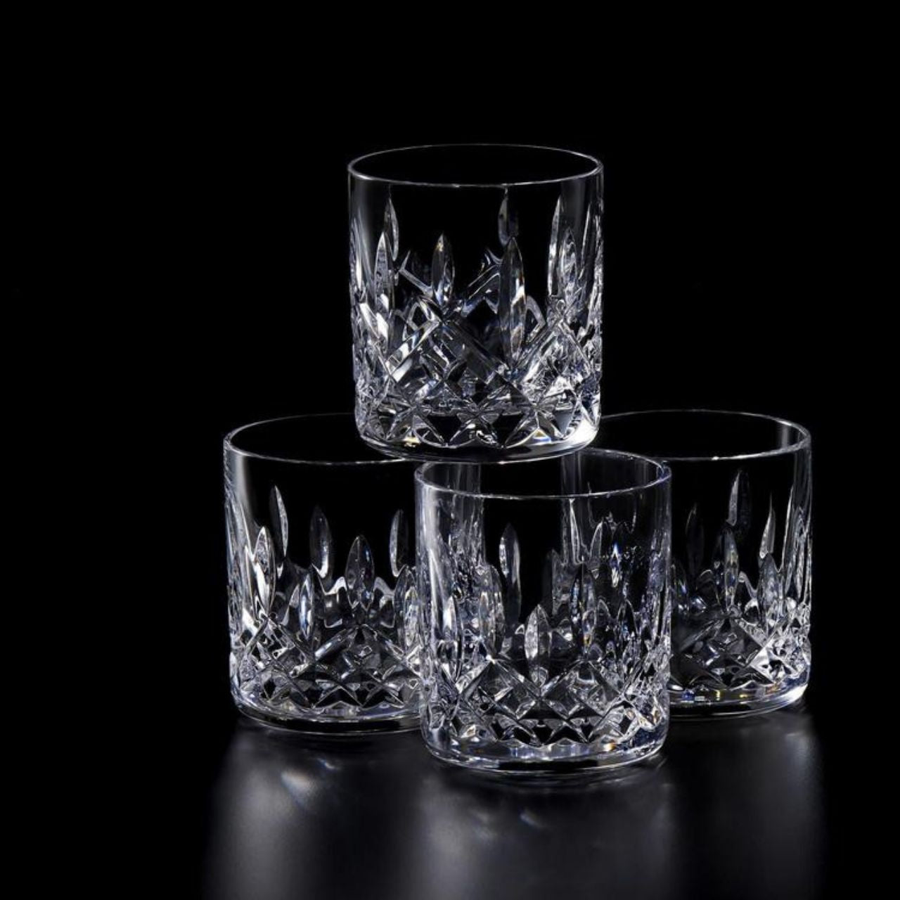 Waterford Crystal Lismore Connoisseur Straight Sided Tumbler Pair  The Waterford Lismore Connoisseur Whiskey Series respects and reveres whiskeys of all varieties with a flight of hand crafted crystal tasting glasses, each one individually shaped and designed for a specific whiskey to be enjoyed straight, neat, or on the rocks.