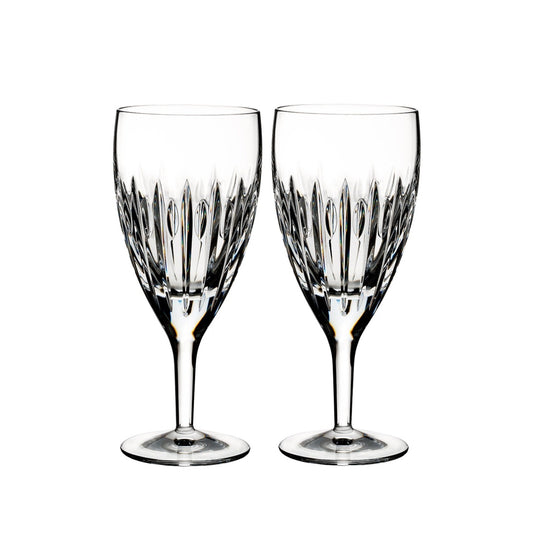 Waterford Crystal Mara Iced Beverage Pair  Waterford Ardan offers the beauty of simplicity with the Mara pattern. Mara is the Irish meaning for sea and is inspired by the wild Atlantic Ocean with long and short deep vertical cuts. 