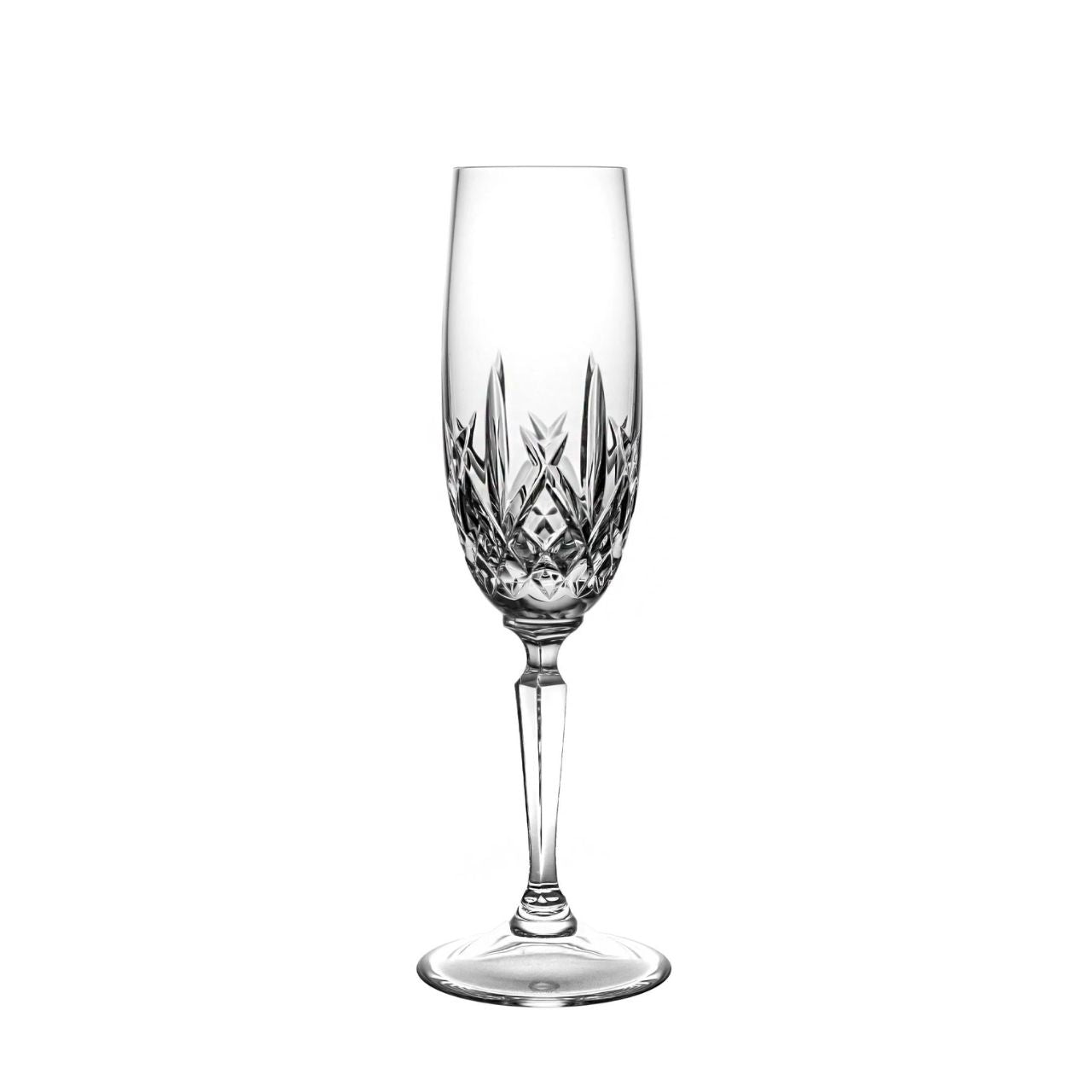 Waterford Crystal Newgrange Champagne Flute  Discover our luxurious collection of crystal champagne flute glasses, each one elegantly crafted to be the perfect addition to a toast with loved ones.  Discontinued Waterford Newgrange pattern
