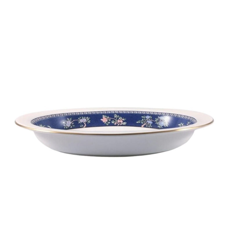 Wedgwood Blue Siam Open Vegetable Dish  Wedgwood Pattern Blue Siam pattern from one of England’s finest Bone China manufacturers. This pattern was produced from 1985 to 1998.