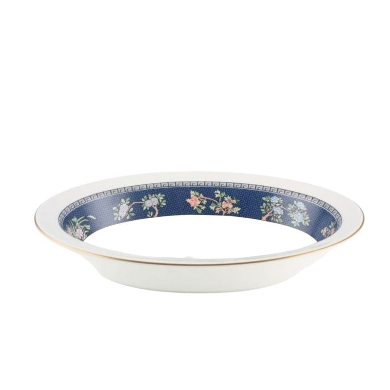 Wedgwood Blue Siam Open Vegetable Dish  Wedgwood Pattern Blue Siam pattern from one of England’s finest Bone China manufacturers. This pattern was produced from 1985 to 1998.