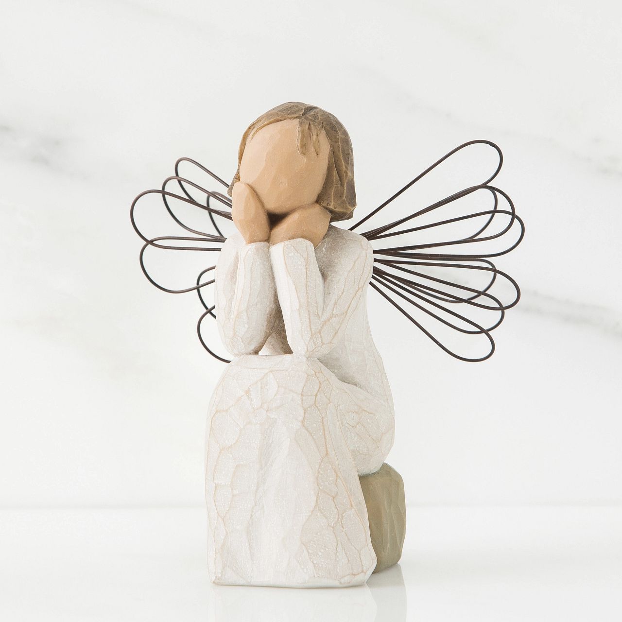 Angel of Caring by Willow Tree  A gift to express appreciation and thankfulness for teachers, volunteers, donors, caregivers, friends. Willow Tree angels resonate with many cultures and ages of people. To some they represent protection, to some they are an outward reminder of inner peace, and to some they represent a way to remember those who have left this earth.