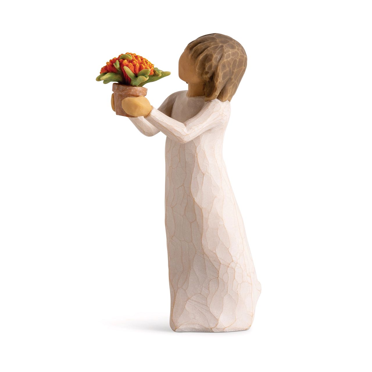 Willow Tree Little Things  Willow Tree is an intimate line of figurative sculptures representing sentiments of love, closeness, healing, courage, hope...all the emotions we encounter in life. "It's the little things we do that make a big difference" - Susan Lordi.