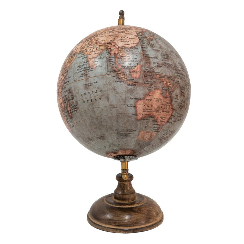 Clayre & Eef World Globe Decoration