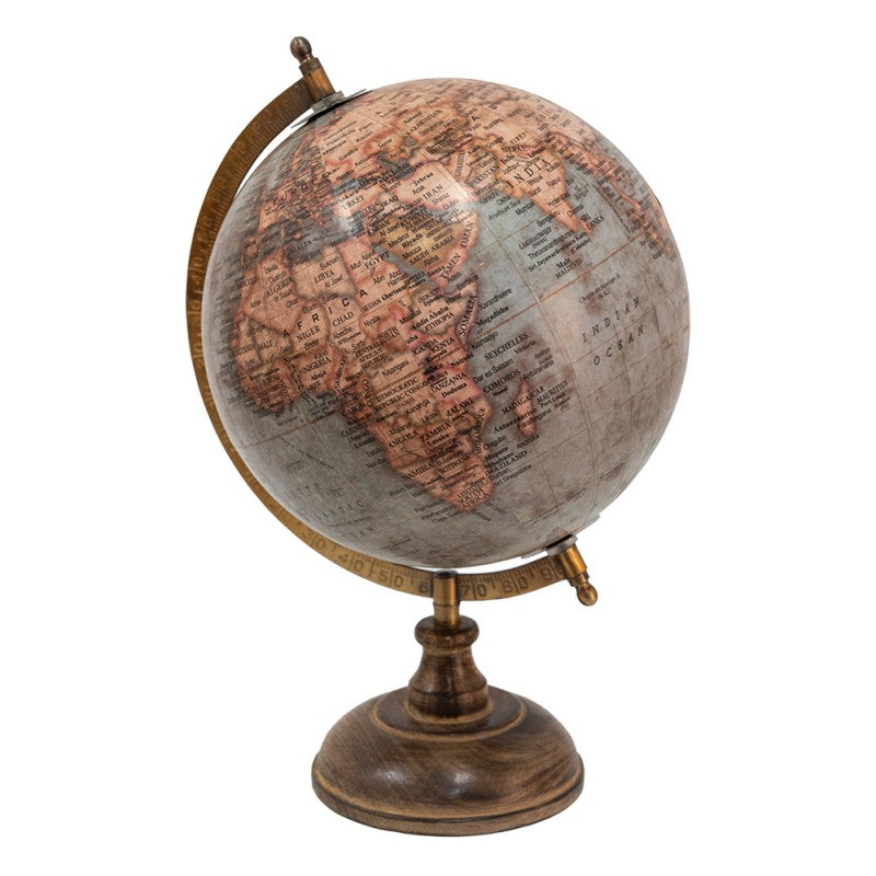 Clayre & Eef World Globe Decoration